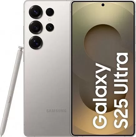 Смартфон Samsung Galaxy S25 Ultra 12/256 ГБ, «серебряный титан» (Titanium Whitesilver)