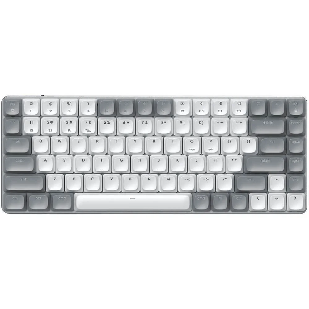 Беспроводная клавиатура Satechi SM1 Slim Mechanical Backlit Bluetooth Keyboard, белый