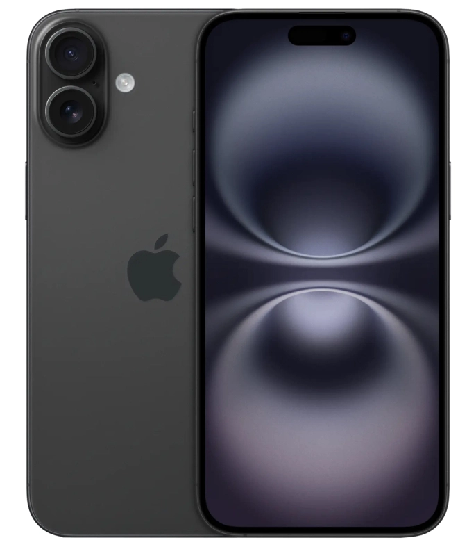 Apple iPhone 16 128 ГБ, черный